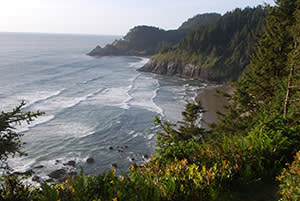 The coast near Florence, Oregon