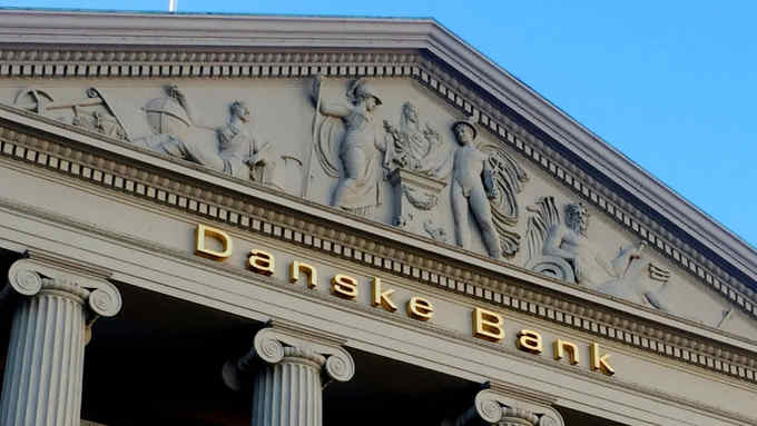 FILE PHOTO: General view of the Danske Bank building in Copenhagen, Denmark, September 27, 2018. REUTERS/Jacob Gronholt-Pedersen/File Photo
