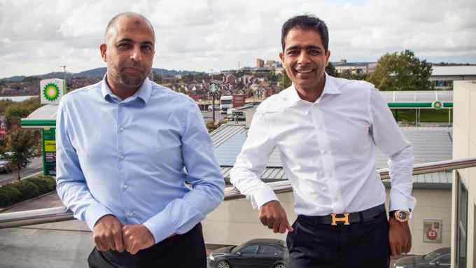 Brothers Zuber and Mohsin Issa founders of Euro Garages in Blackburn - image supplied