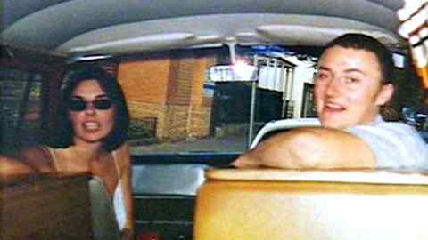 Joanne Lees and Peter Falconio on their travels, before tragedy struck