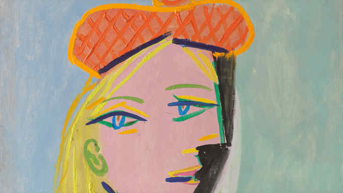Woman with Orange Beret and Fur Collar (Marie-Therese); Femme au beret orange et au col de fourrure (Marie-Therese), 1937 (oil on canvas)