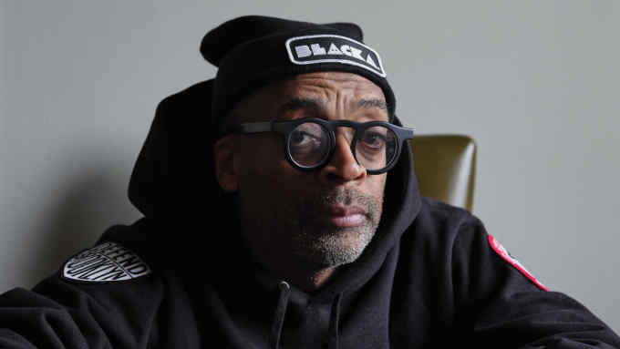 Spike Lee photographed for the FT by Harry Mitchell