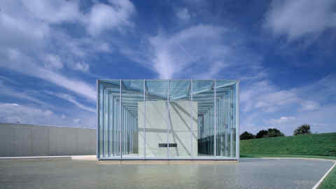 The building designed by Tadao Ando