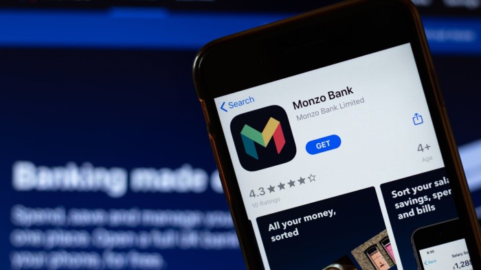 Monzo Bank app