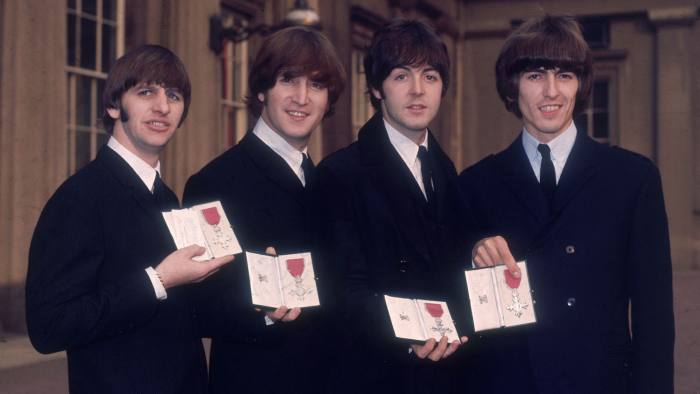 British pop group The Beatles