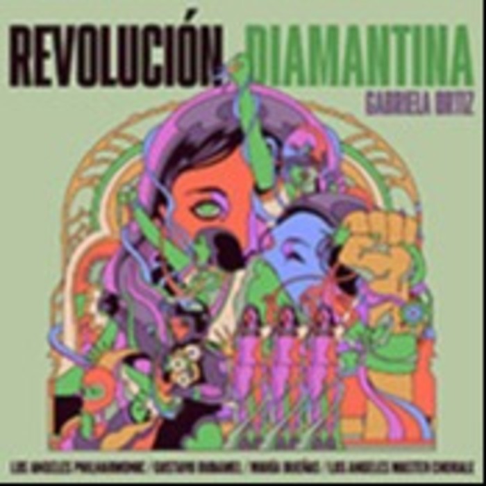 Album cover of ‘Revolución diamantina’ by Gabriela Ortiz