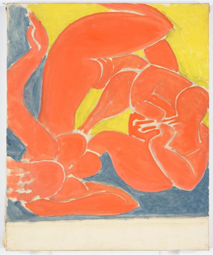 Nymphe et faune rouge, 1935, by Matisse