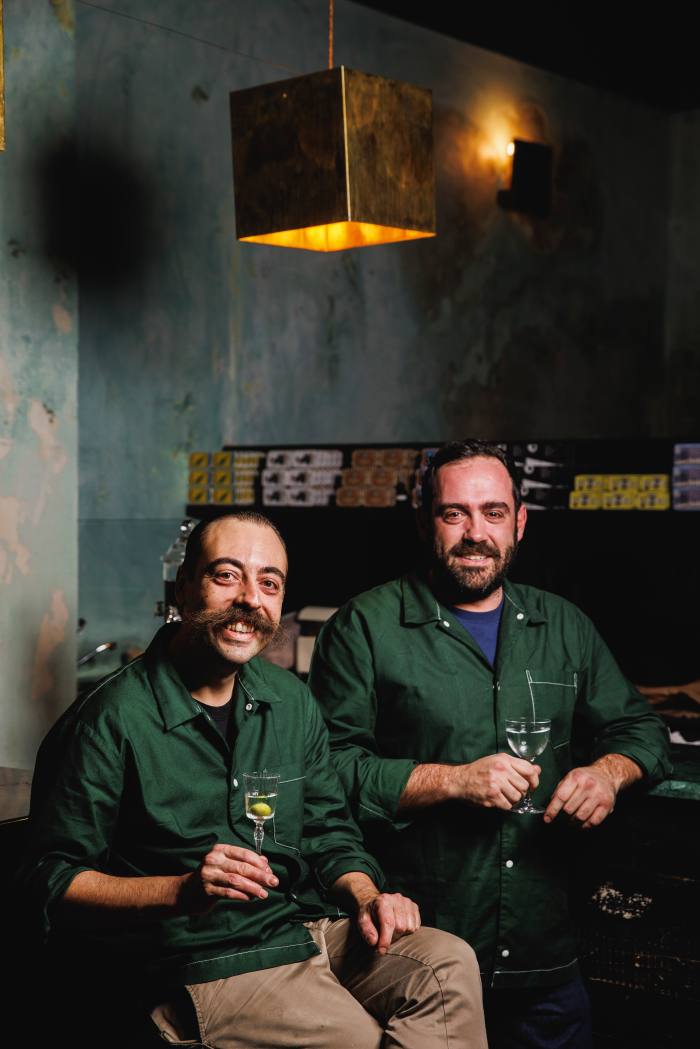 Niccolò Caramiello (left) and Stefano Rollo, co-founders of Norah was Drunk in Milan