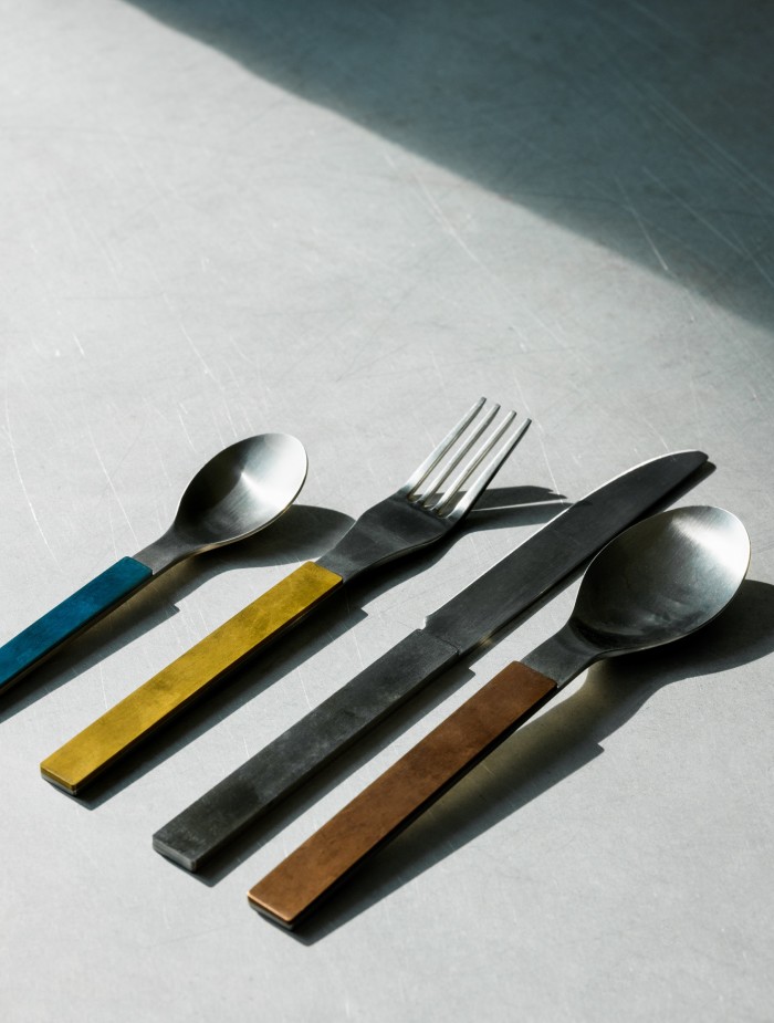 Muller Van Severen cutlery set, €140, from Valerie Objects
