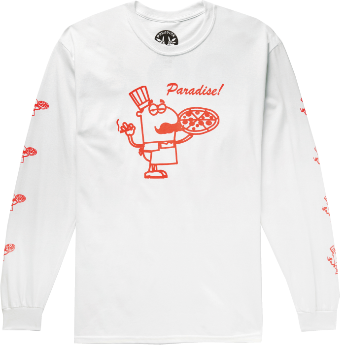 Paradise 99 Cent Pizza T-shirt, £45, mrporter.com 