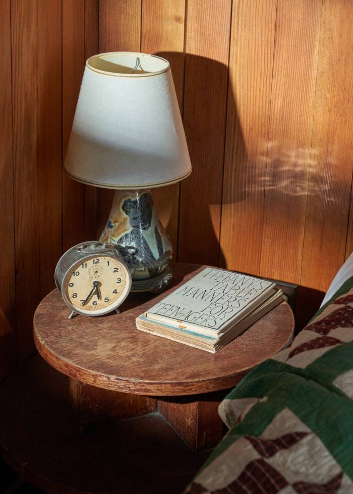 A vintage nightstand from Michael Bargo