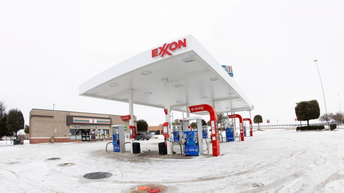 Most gas stations in Forth Worth, Texas, were completely out of fuel after last week’s snow storm 