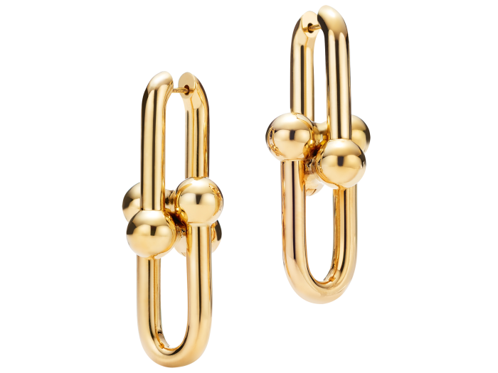 Tiffany & Co gold HardWear earrings, £4,250