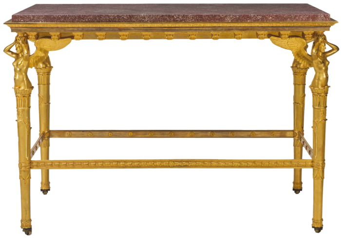 Empire-style bronze table, €400,000-600,000