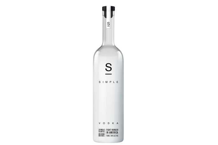 Simple Vodka, $24.99