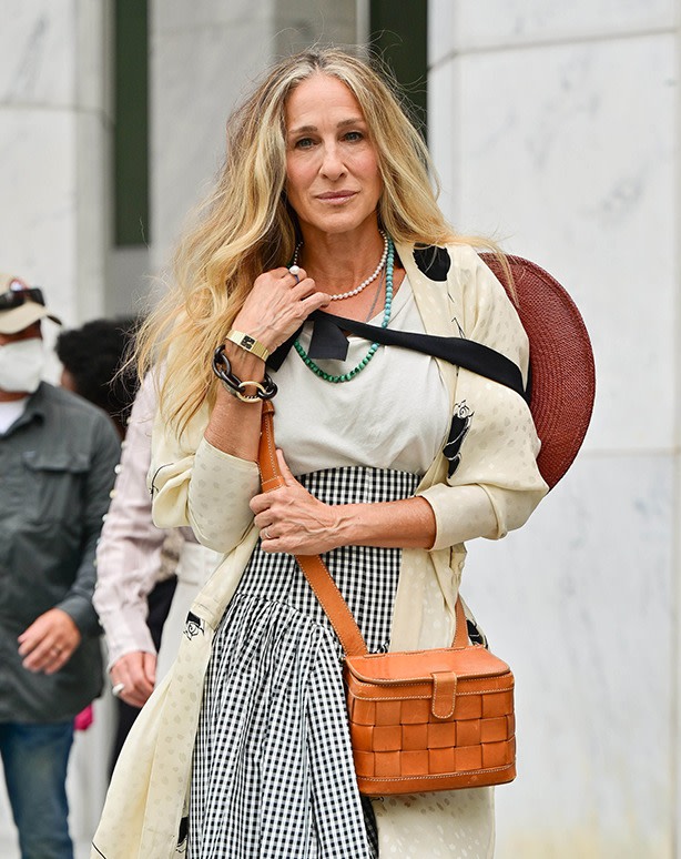 Jessica Parker seen filming “And Just Like That...” 