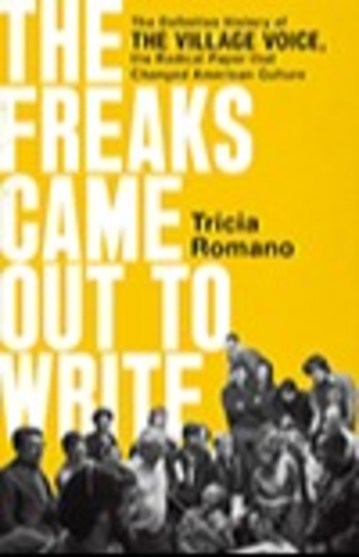 Book cover of ‘The Freaks Came Out to Write’