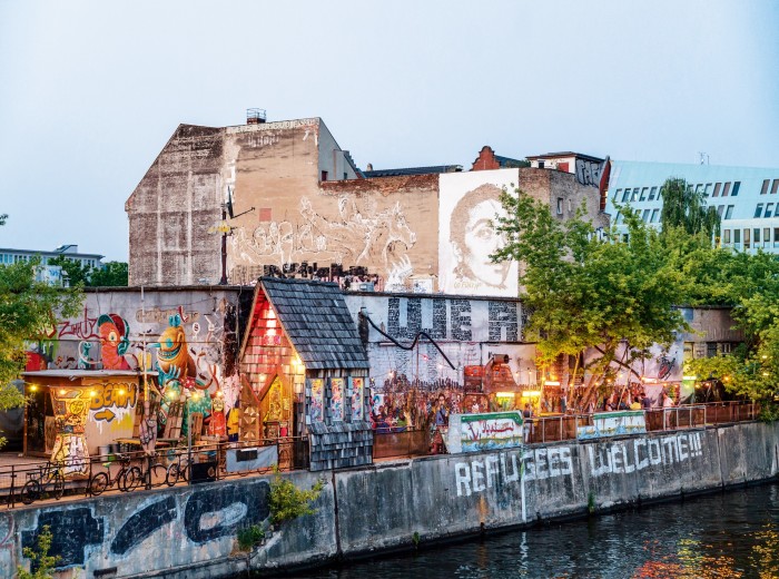 The city’s Friedrichshain district is attracting young professionals