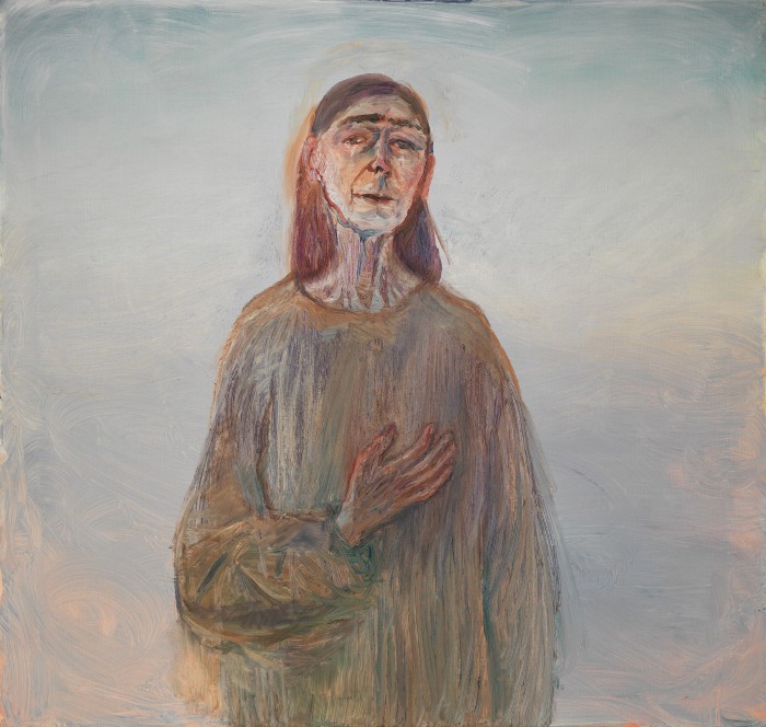 Overwhelmed by Beauty (Self-Portrait), 2023, by Celia Paul