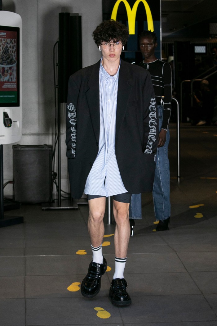 Cycling shorts by Vetements S/S 2020