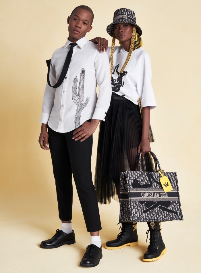 The Dior x Thebe Magugu capsule collection