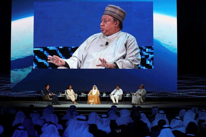Mohammed Barkindo, Opec secretary-general, says that during the energy transition, ‘a shortfall in investments could affect stability in markets, prices could rise, and we could see product shortages, all of which would have an impact on the global economy’