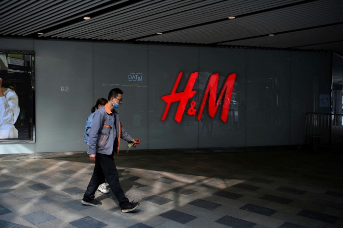 Reputational damage: fashion retailer H&M has been drawn into the battle between China and western NGOs