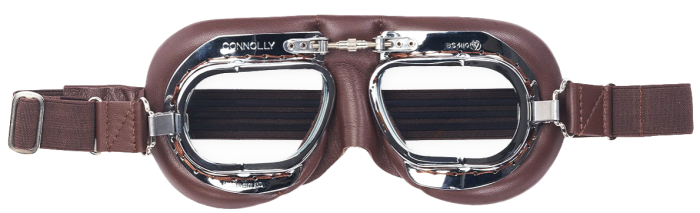 Connolly leather googles, £165