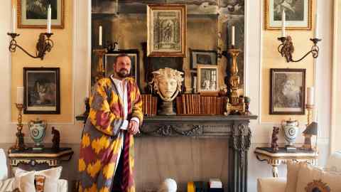 Toto Bergamo Rossi at home in Venice