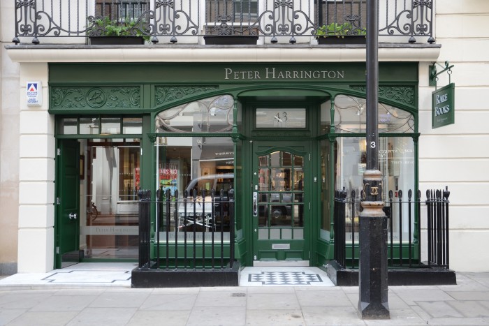 Peter Harrington’s store on Dover Street