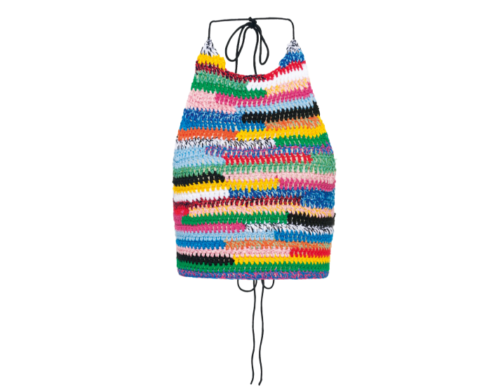 Miu Miu cotton crochet top, $1,050