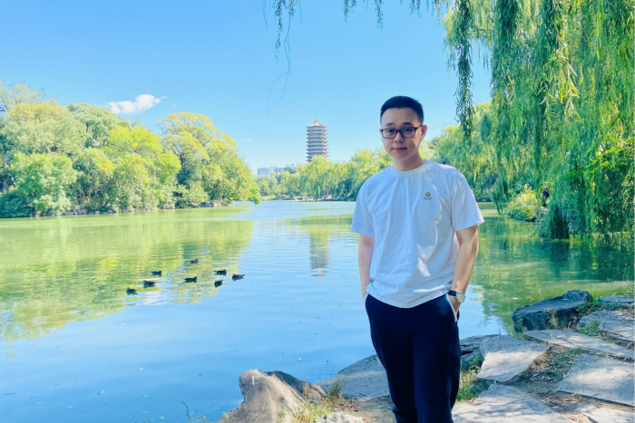 Lu Yining, a student at Peking University’s Guanghua School of Management