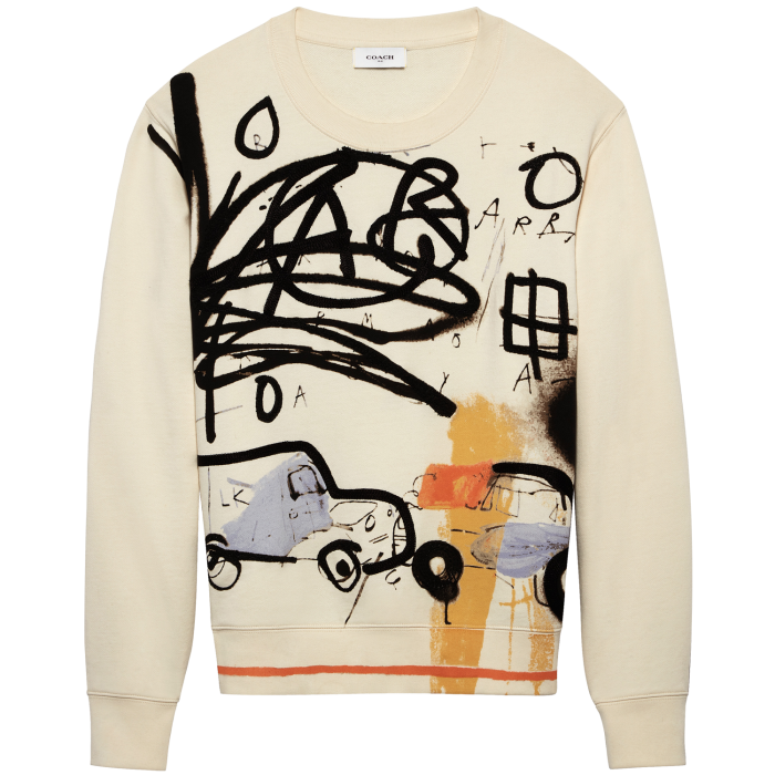 Coach x Basquiat Untitled Car Crash 1980 sweatshirt, £250