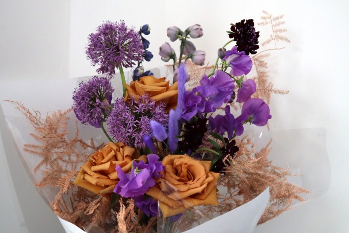 The Eid al-Fitr-inspired bouquet created by cult London florists Sage and the Muslim Sisterhood art collective