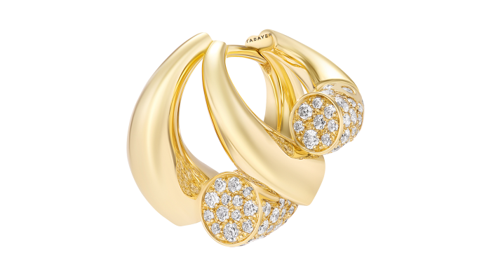 Tabayer gold and diamond Oera earrings, £10,465