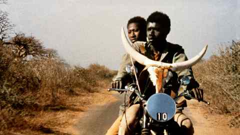 Marème Niang and Magaye Niang in Djibril Diop Mambéty’s ‘Touki Bouki’, made in 1973. The title is Wolof for ‘The Journey of the Hyena’
