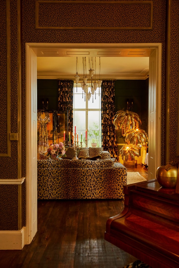 The sitting room at Alice Temperley’s Somerset home