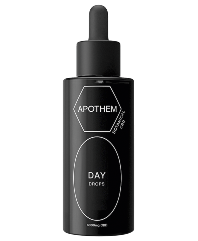 Apothem x The Connor Brother CBD Day Drops, £230. 30% of proceeds to Campaign Against Living Miserably