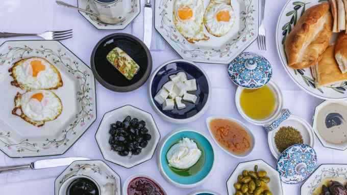Breakfast table from Bethlehem: A Celebration of Palestinian Food