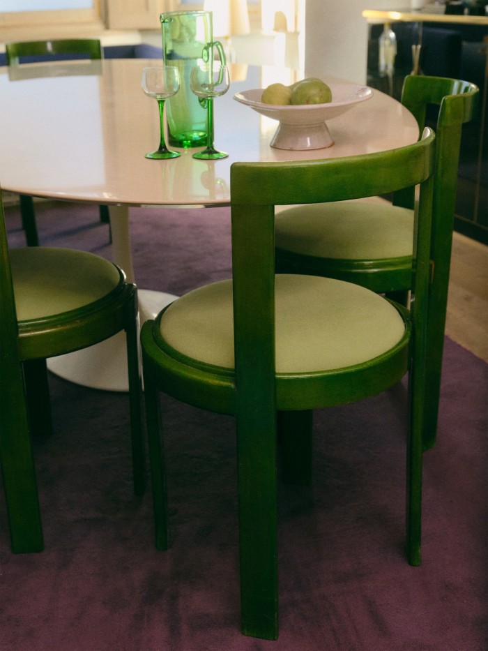 Sion’s Italian dining chairs from Everything But the Dog in east London