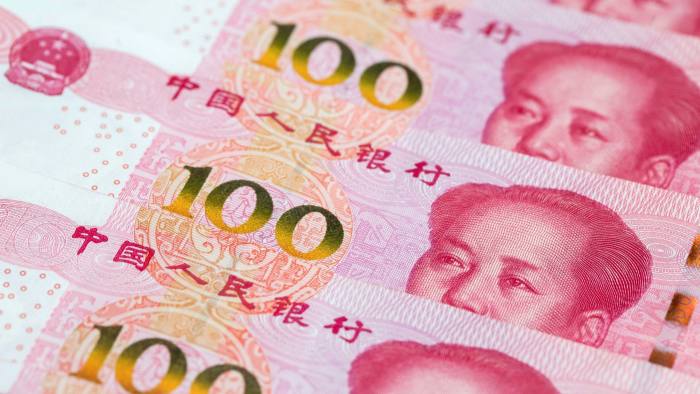 Chinese Rmb100 notes
