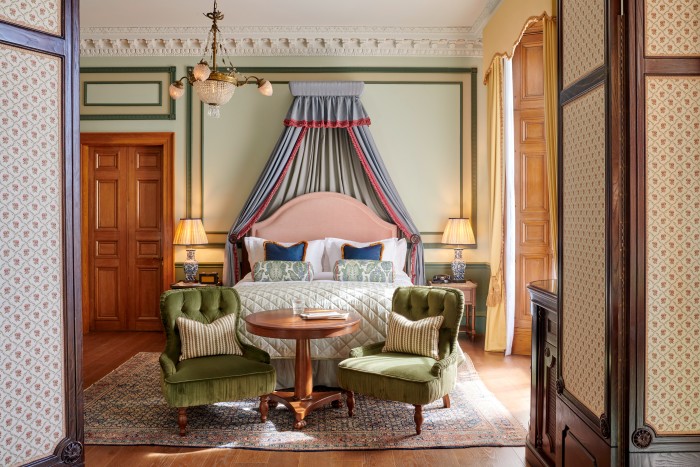 A suite at Gleneagles Townhouse in Edinburgh