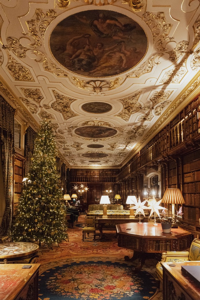 Chatsworth House transformed into the Palace of Advent for Christmas