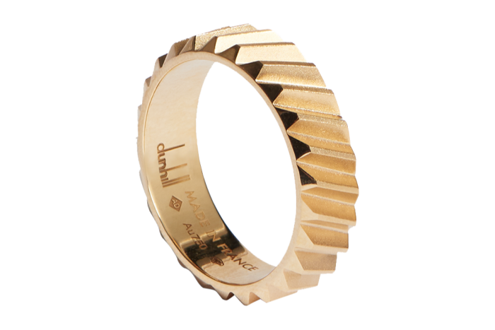 Dunhill gold Transmission ring, £1,495