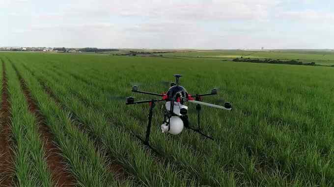 Sting in the tail: drones can be used to release parasitic wasps and other biological controls