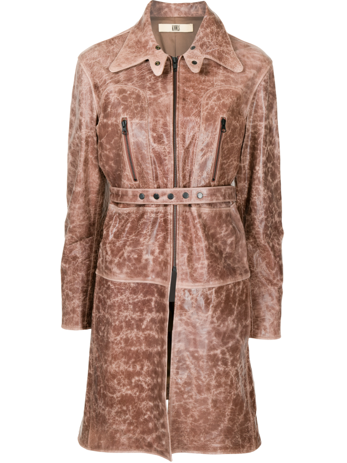 KNWLS belted Hellz coat, £1,750, farfetch.com