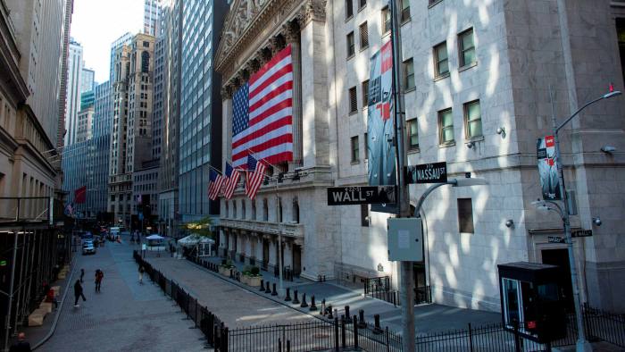 Exterior of the New York Stock Exchange
