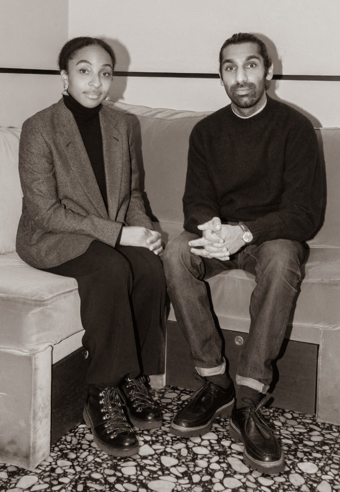 Alexandra Richards, left, and Veeraj Haria-Shah, founders of Coconut Residence