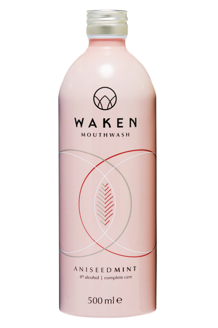 Waken Mouthwash in Aniseedmint, £8, boots.com