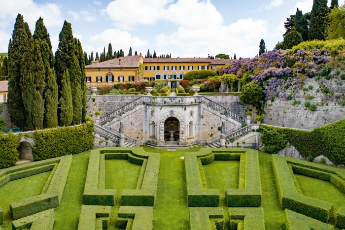 The La Foce estate, Tuscany